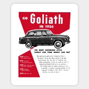 1956 GOLIATH - advert Magnet
